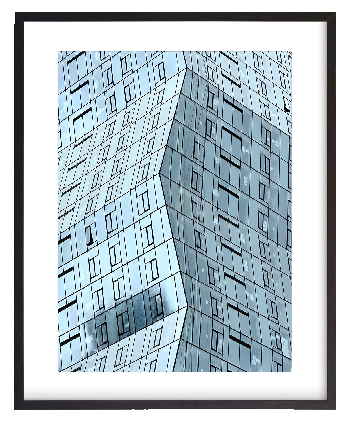    Skyglass Apartment Tower, Seattle digital art JJones Arts   