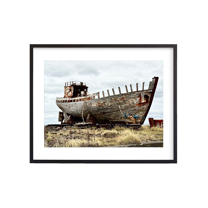  Akranes Ship Ruin in Iceland 
