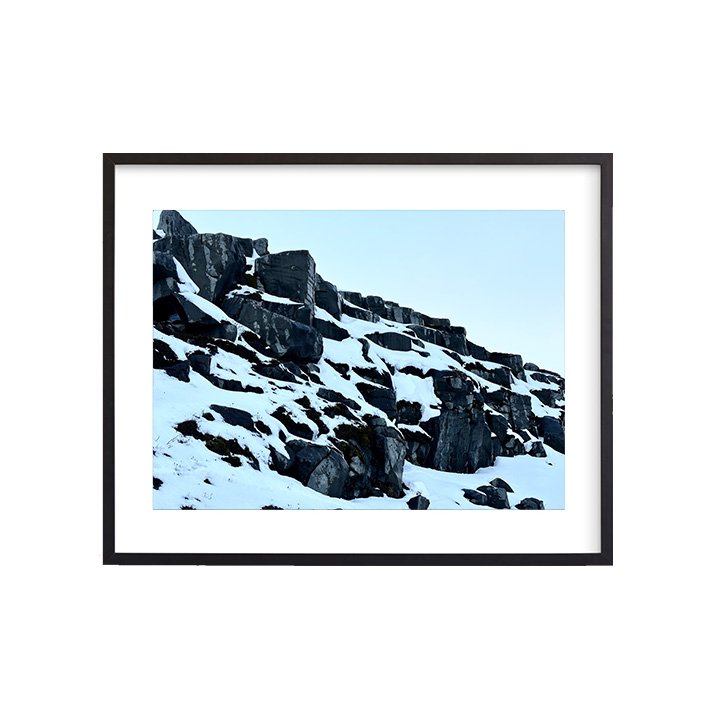  Snow Covered Dettifoss Rocks 