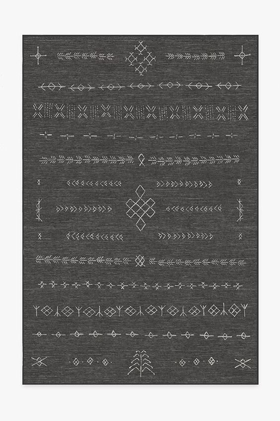   Astrid Soft Black Rug  