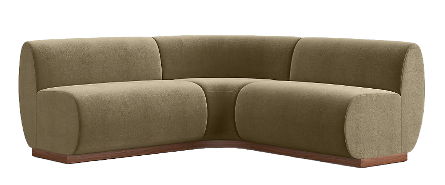 Leandro Hazel Green Double L-Shaped Loveseat Dining Banquette with Rounded Corner.png