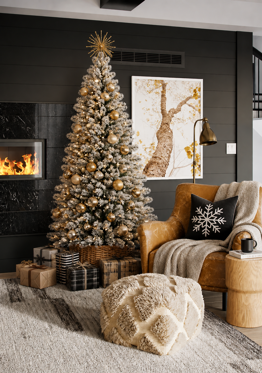 Flocked Christmas Trees: Pros, Cons, and What to Consider