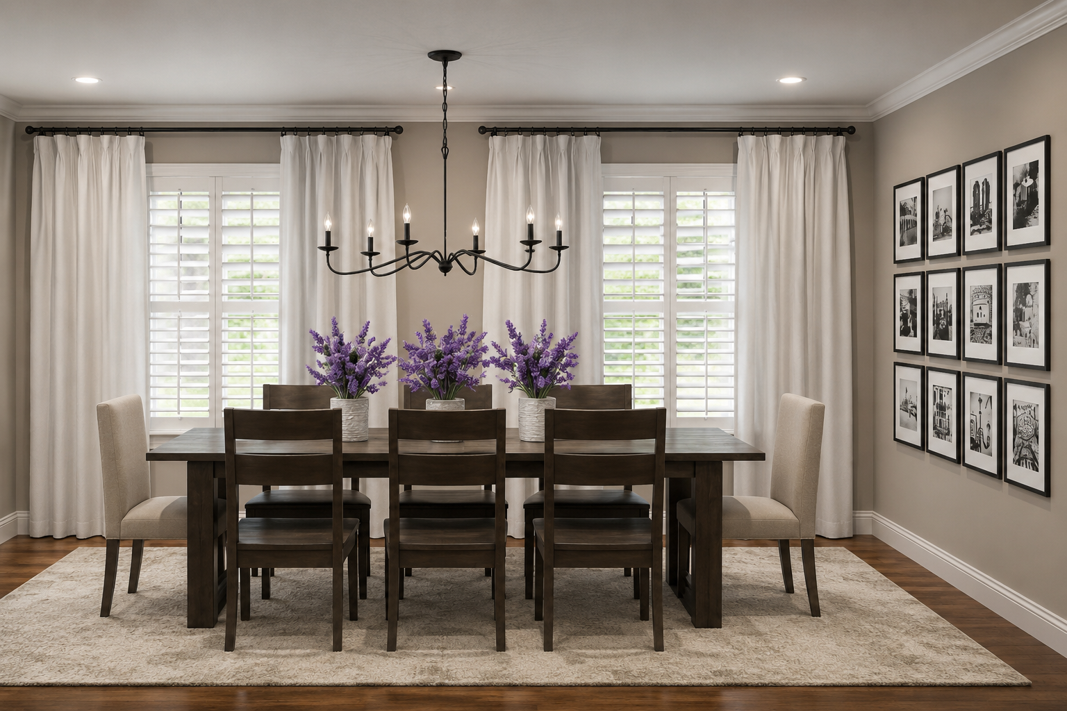 Ask Joshua: How Big Should a Chandelier Be Over a Rectangular Dining Table?