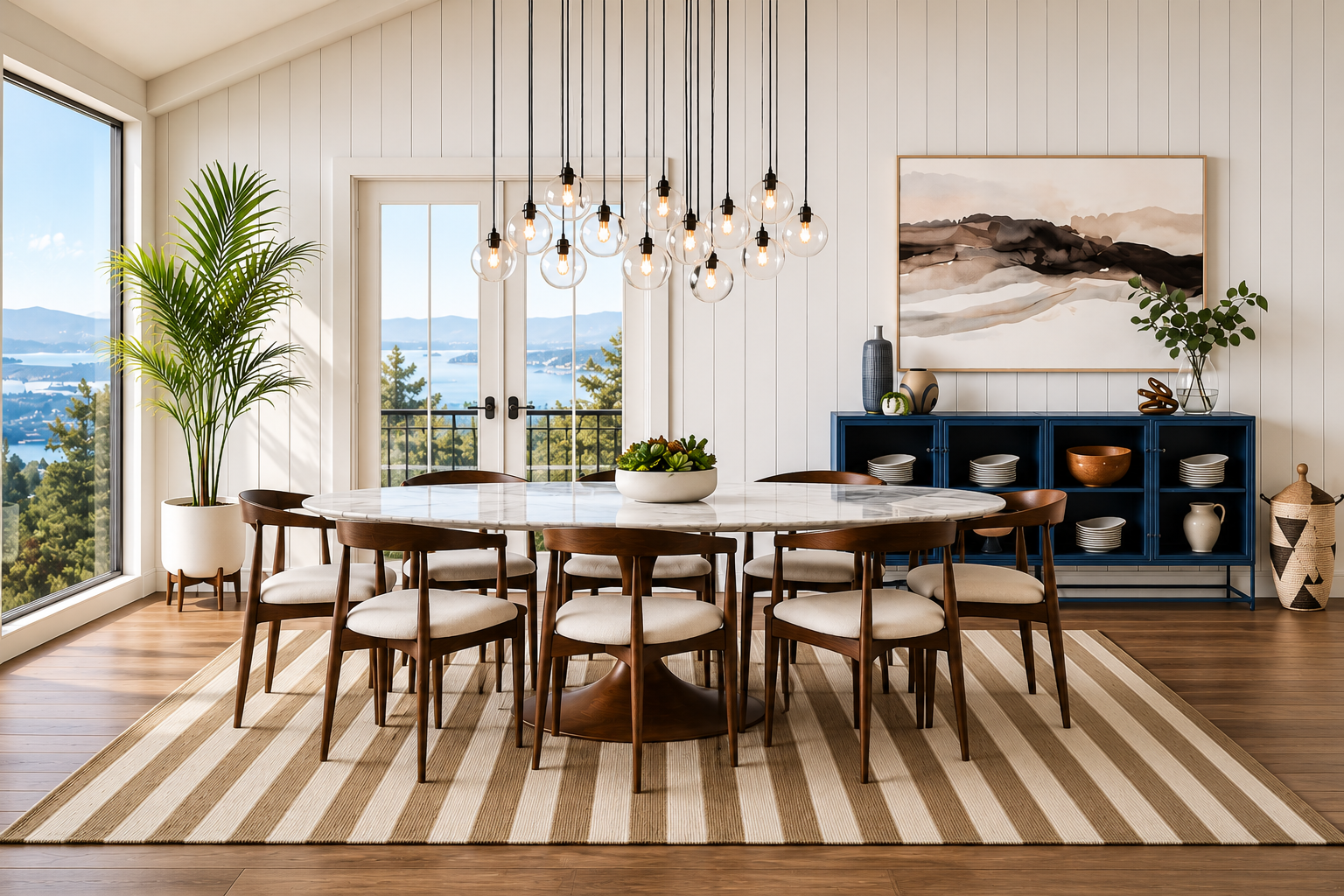 Ask Joshua: How Large Should Artwork Be Above a Buffet or Sideboard?