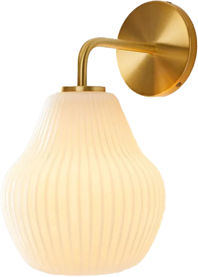 Sculptural Ribbed Sconce.webp