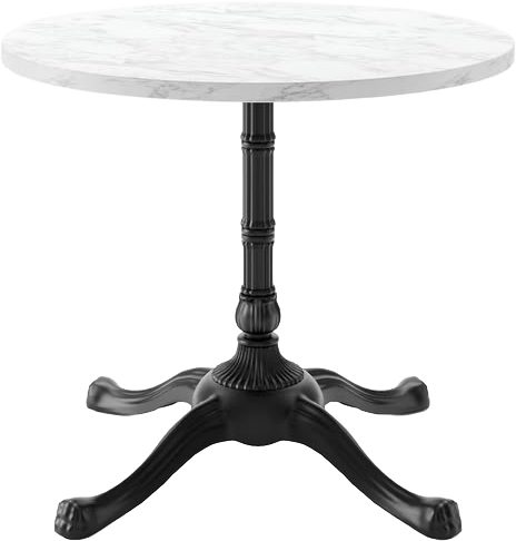 Round Restaurant Dining Table.png