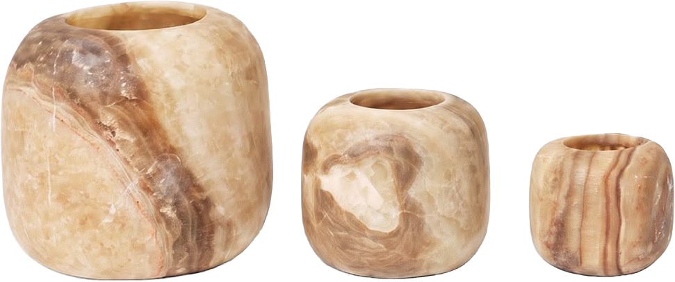 Round Amber Alabaster Candleholder.png