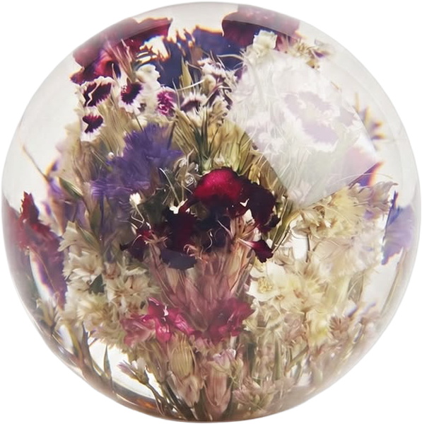 Mixed Flora Botanical Resin Paperweight.png