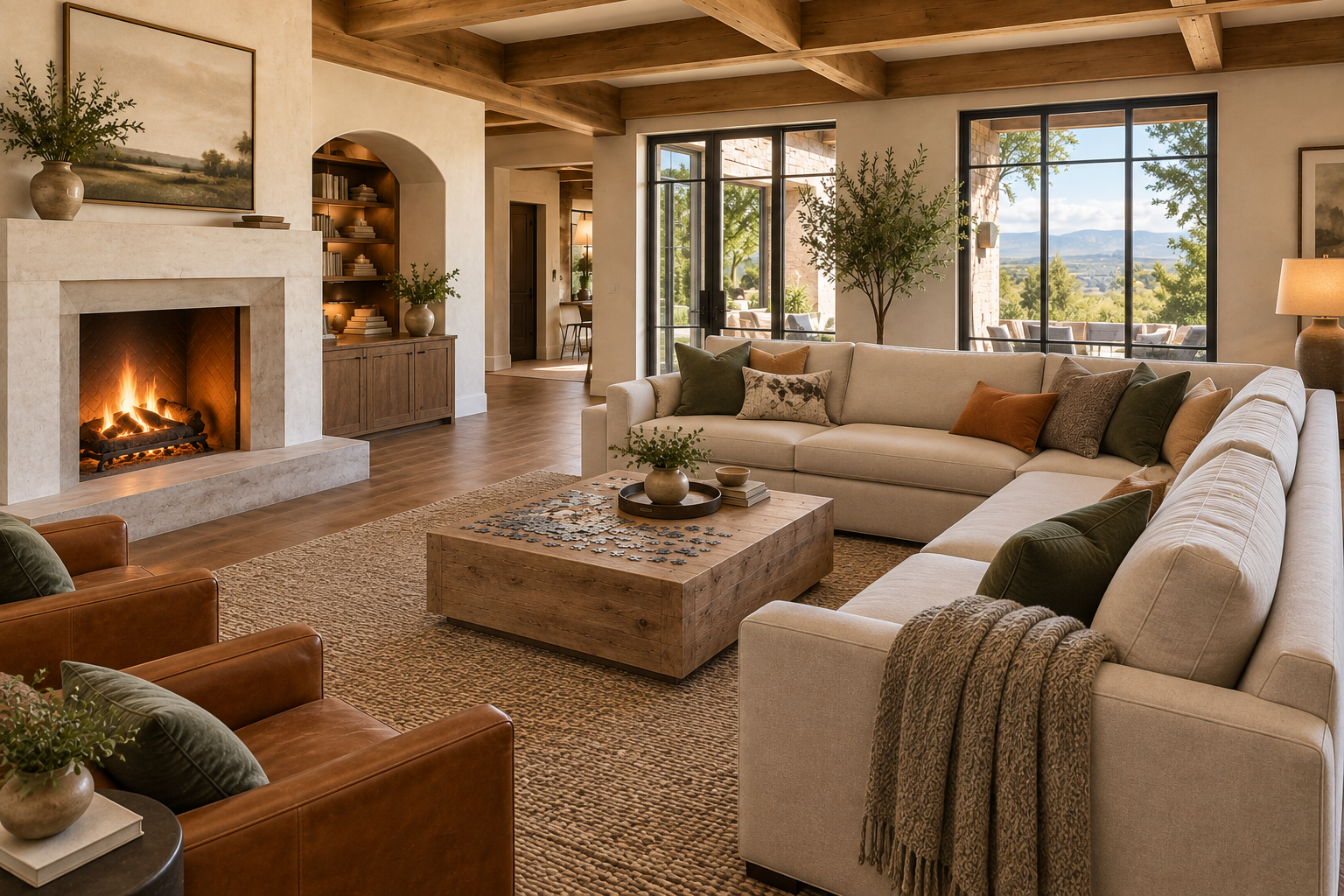Ask Joshua: Should You Choose a Square or Rectangular Coffee Table for a Sectional?