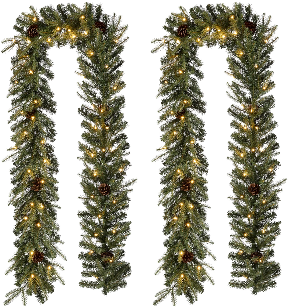 Soperton Pre-Lit Christmas Garland.png