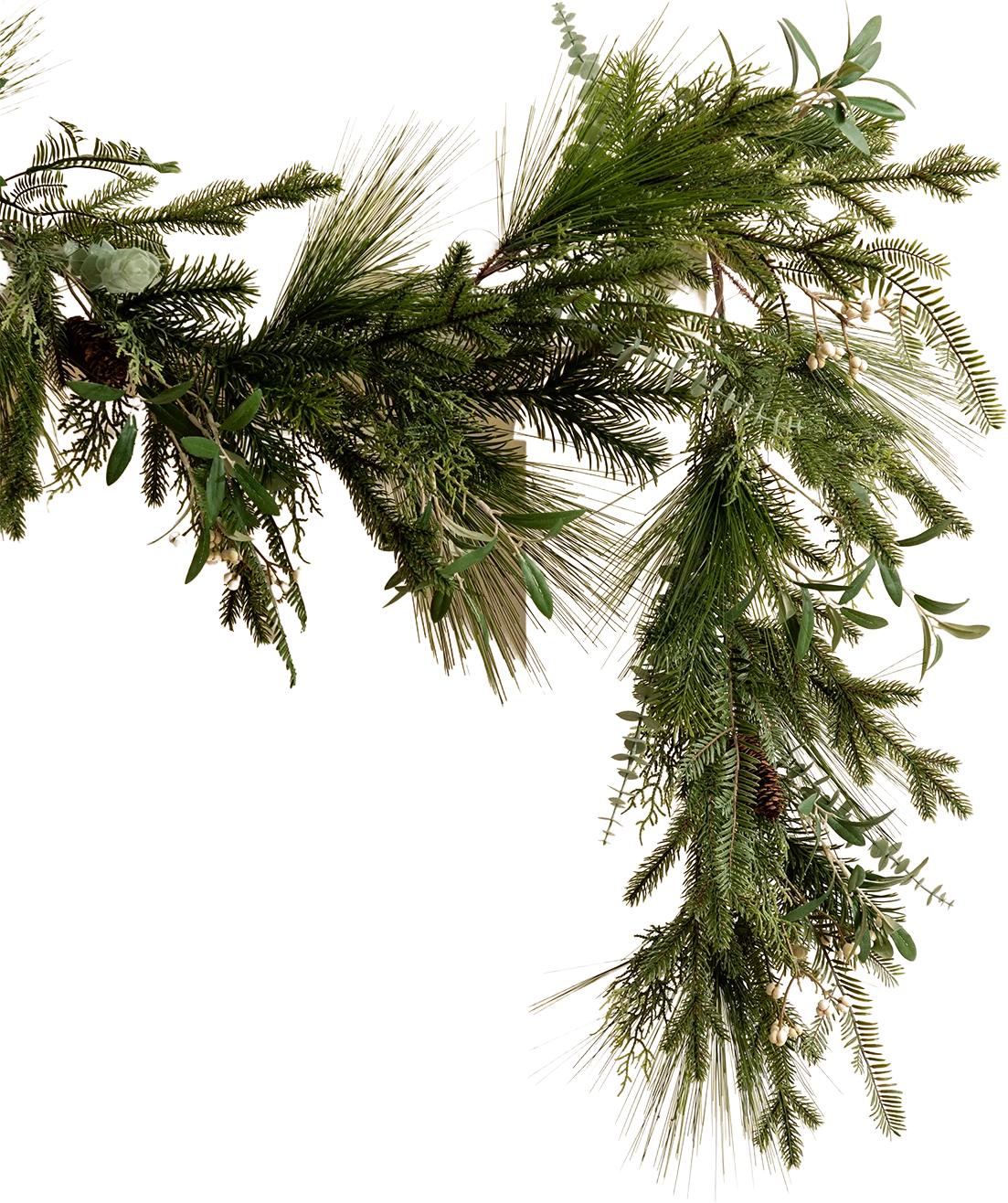 Pinecone & Berries Faux Garland.png