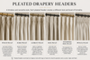 Drapery Header Modern The Complete Guide to Drapery Headers: 13 Styles Explained — JJones ...