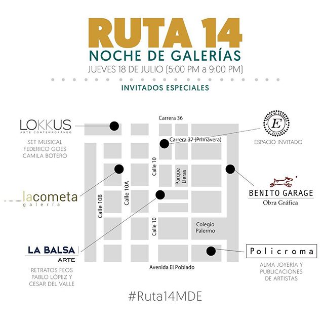 Sin falta, la cita es hoy en el TALLER DE GRABADO LA ESTAMPA, invitado especial de la RUTA 14 @tallerlaestampa #grabado #arte