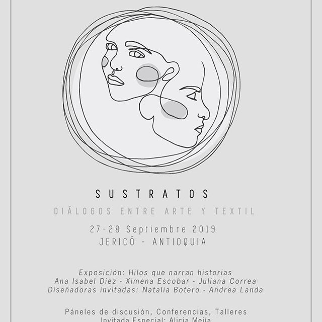 Ma&ntilde;ana se inaugura la muestra SUSTRATOS del @fgicolombia en el @museomaja de Jeric&oacute;. Estar&eacute; participando con la obra #enbolaatados, en construcci&oacute;n desde el 2015, como un esfuerzo colaborativo con los participantes en los 