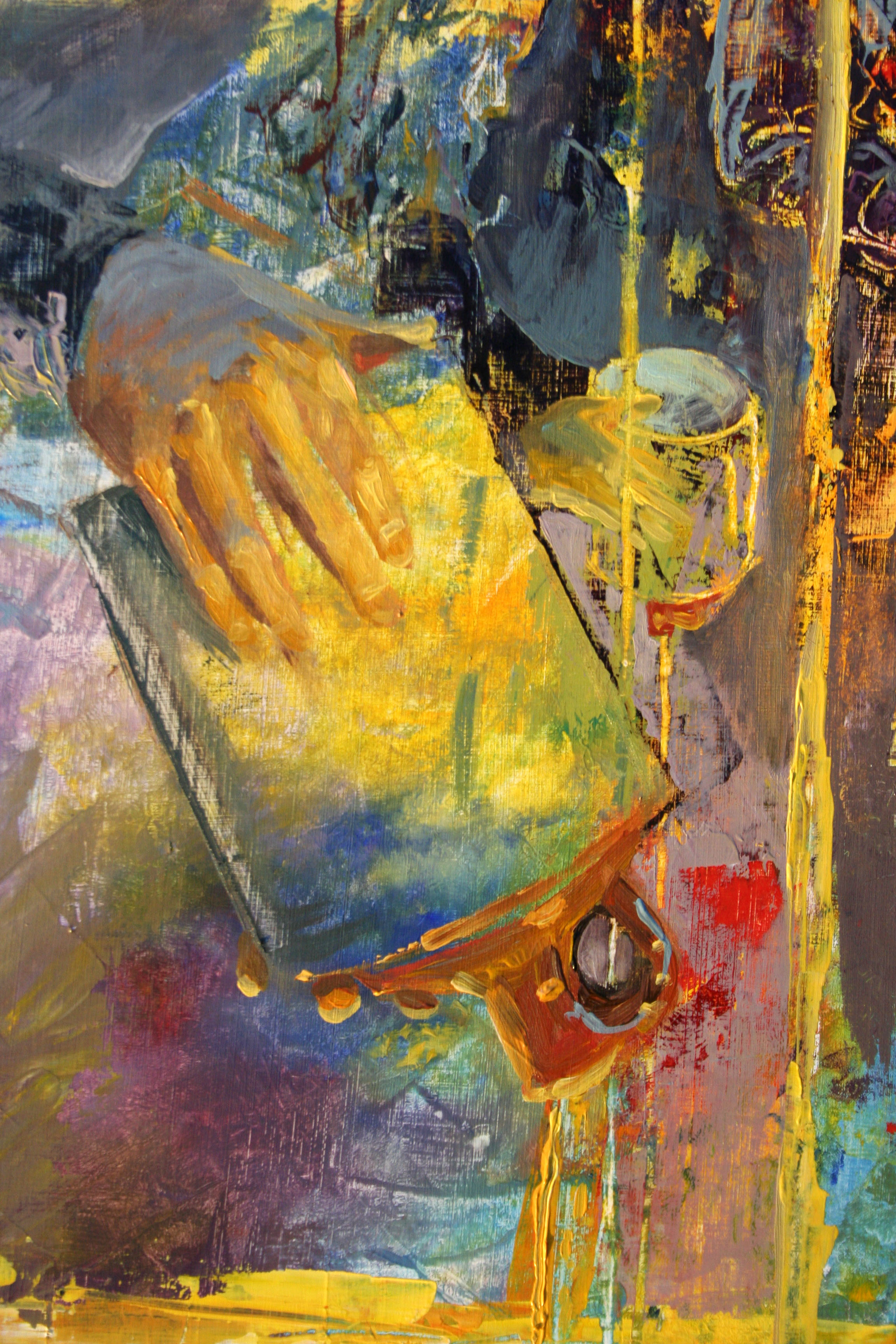 "Widow's Oil" detail.