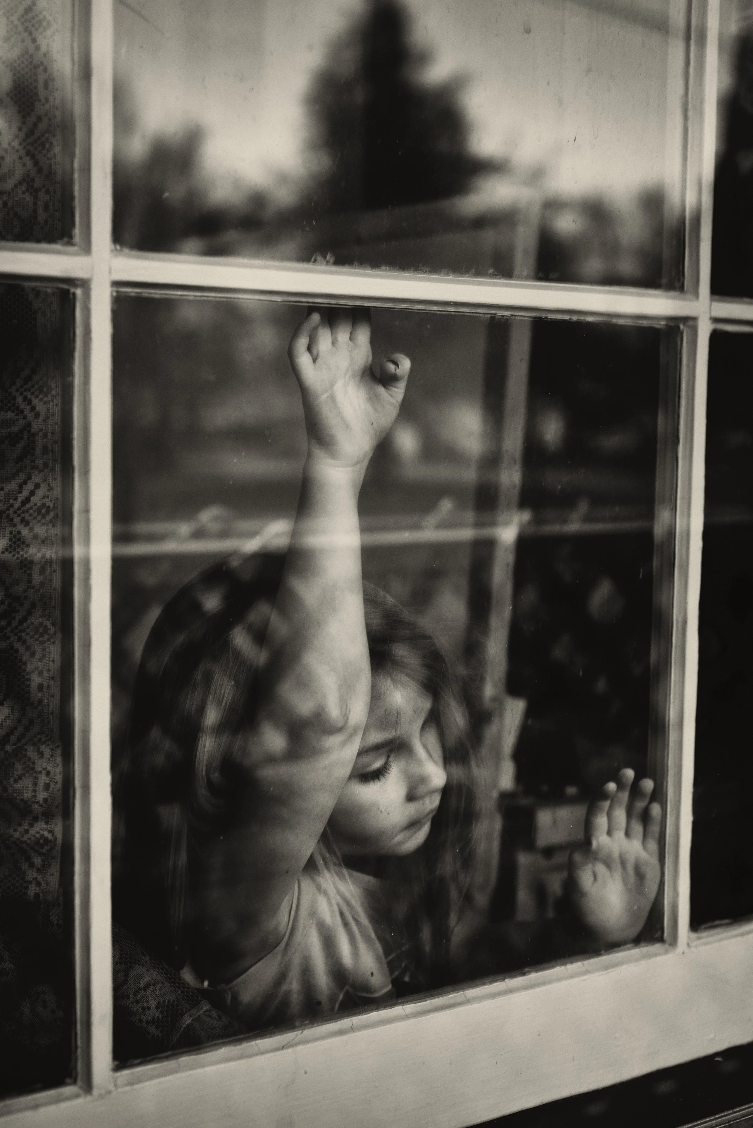 Rainy Day Through the Window
