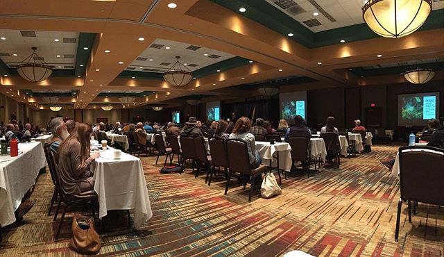Great talk at #quiviraconf on #soil #mycorrhizae applications in the #radicalcenter. Come visit us at the @applied_ecology exhibitor booth!