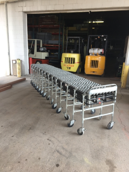 Nestaflex Conveyor | 24" x 50' | Skate Wheel | $1500