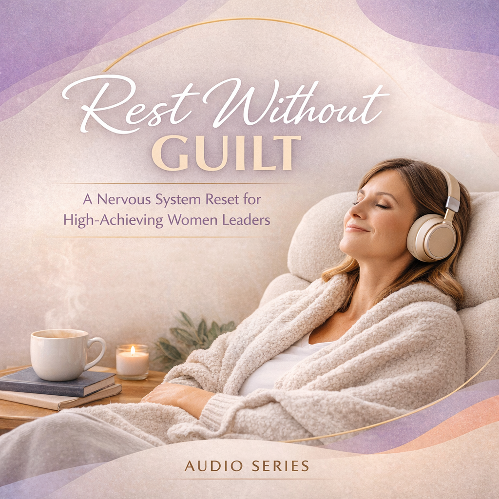 Rest Without Guilt Audio Series For Women Leaders—launching April 20th!