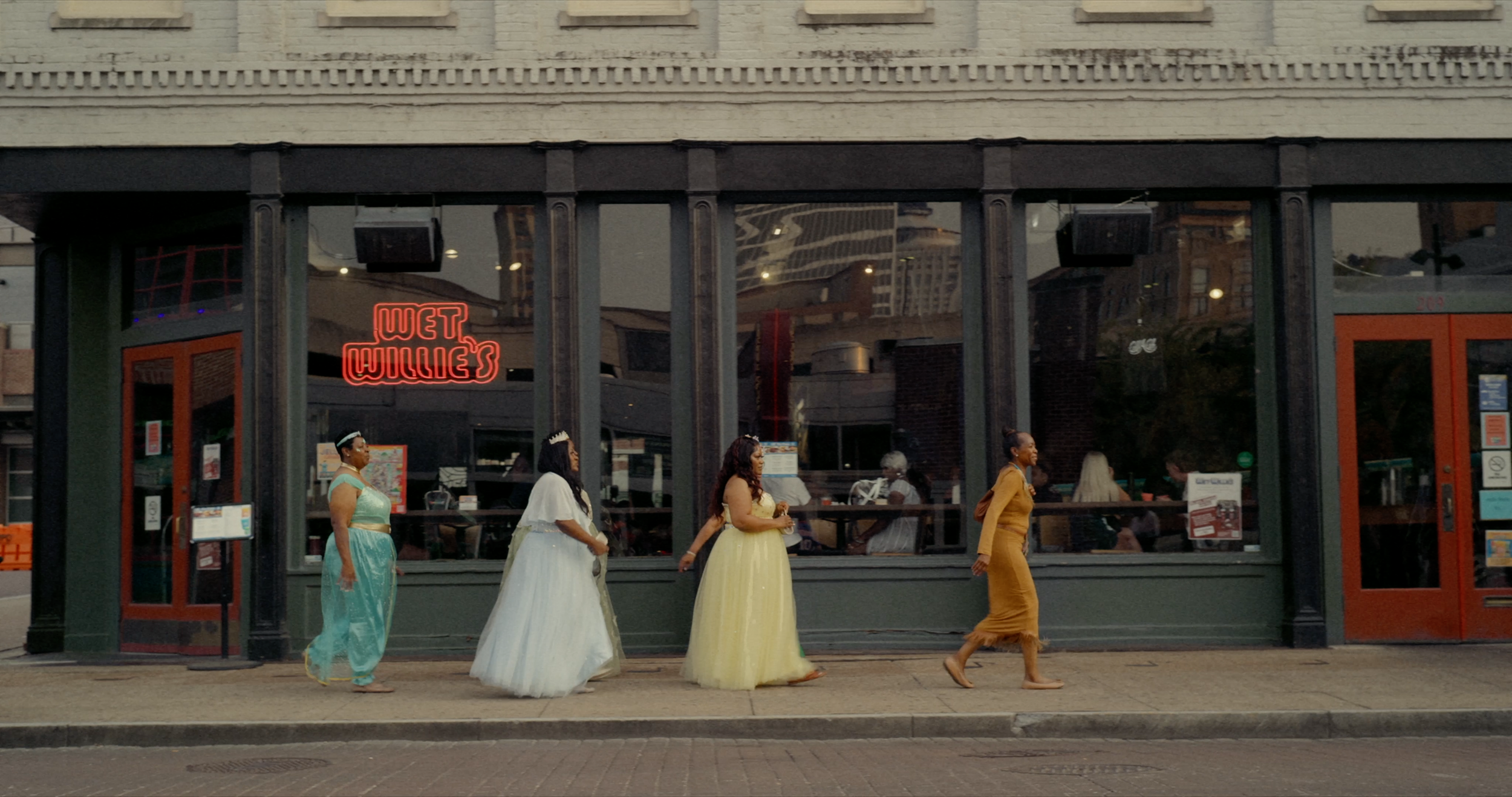 Four queens, from Crave New World commercial, filmed by Derek McKane, New York Cinematographer/ Director of Photography