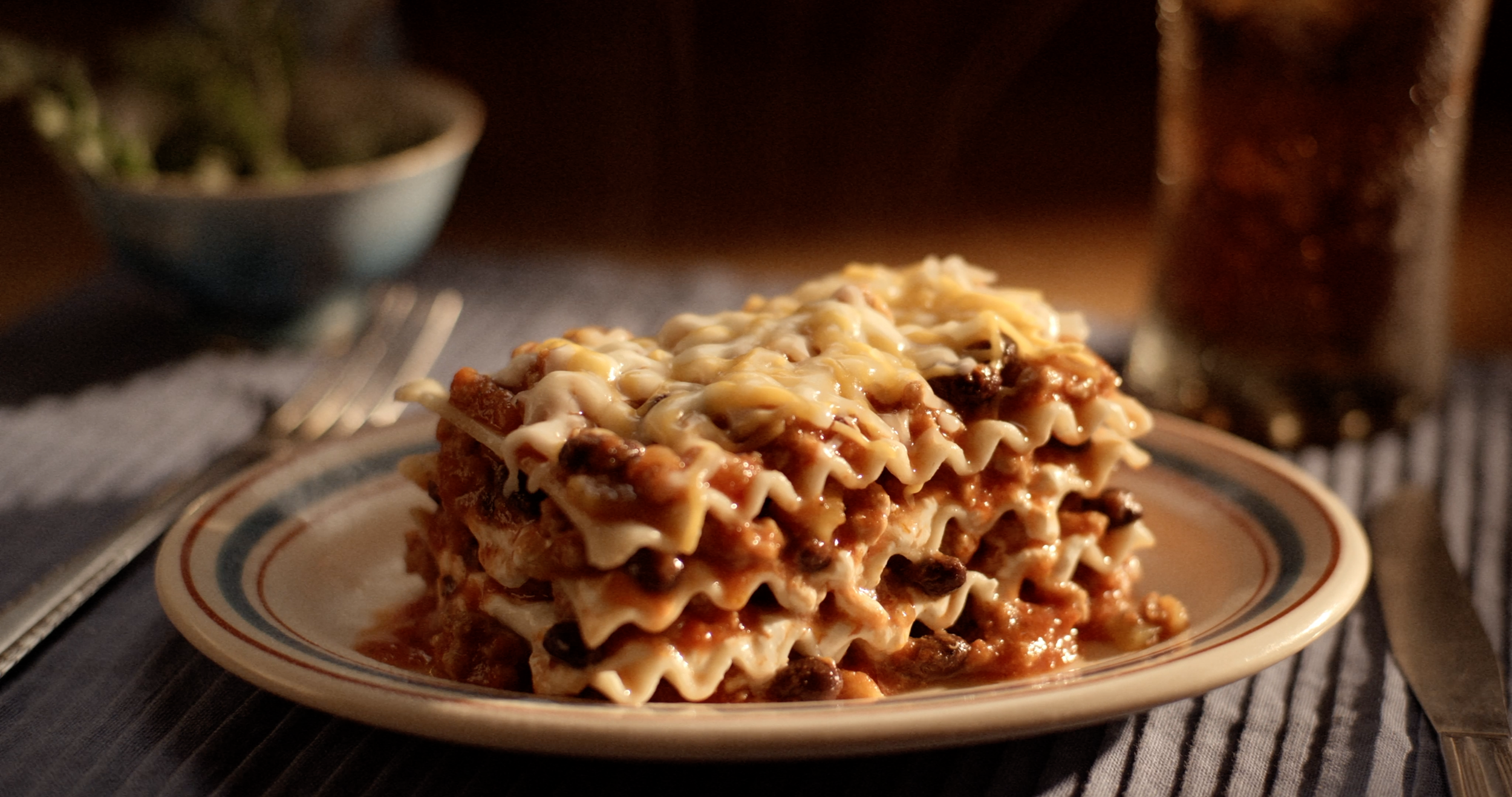 Tabletop food photograph from Crave commercial, filmed by Derek McKane, New York Cinematographer/ Director of Photography