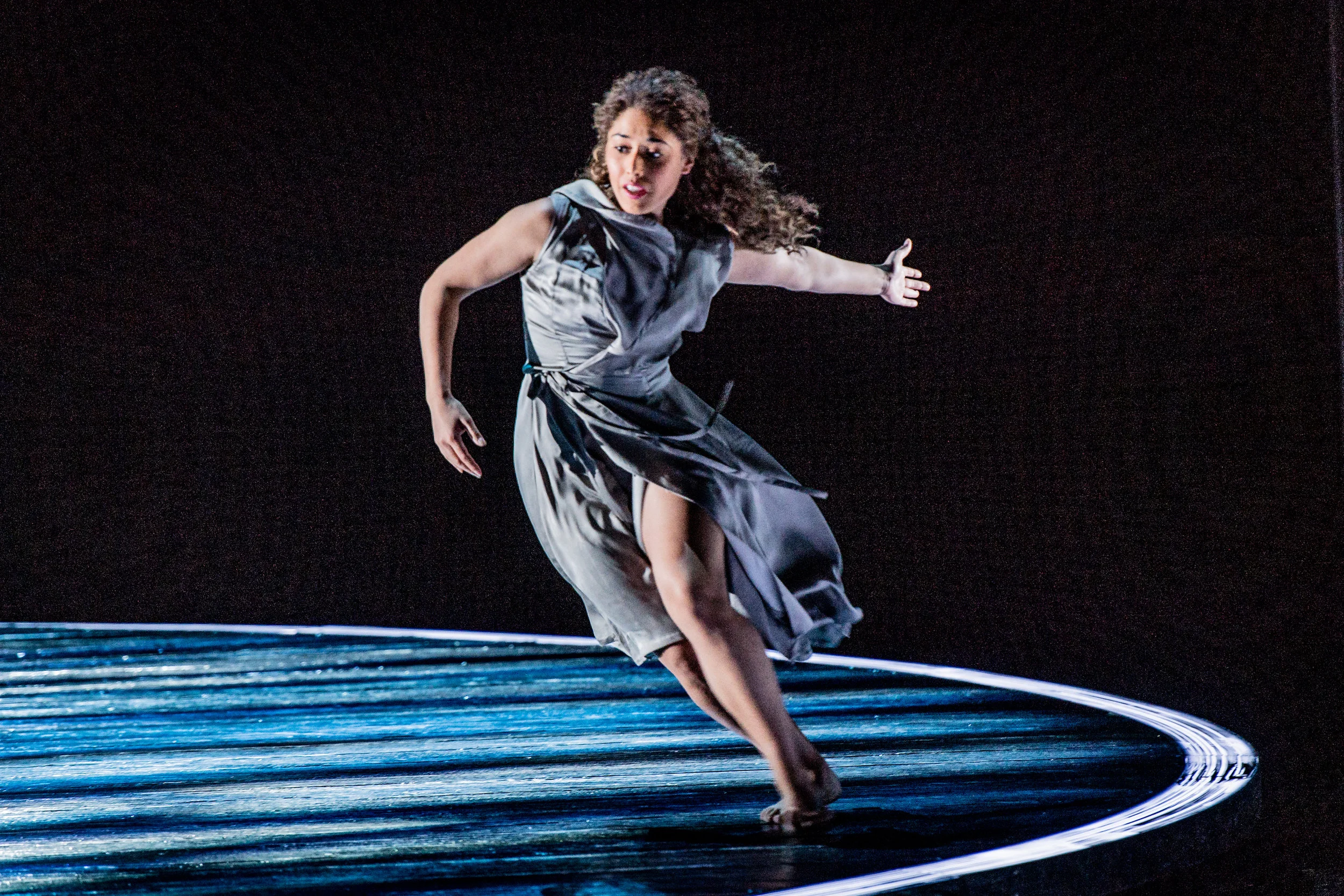 Ellyn Hebron as The Spirit of Elin AGREED ©Glyndebourne Productions Ltd. Photo: Robert Workman 2019