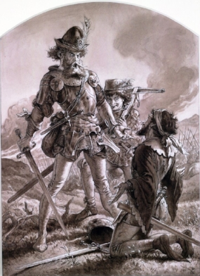  "Fluellen" by Joseph Noel Paton