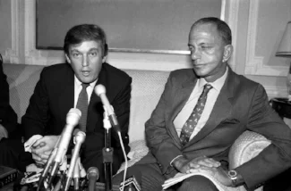 The Young DJT With Roy Cohn c. 1974