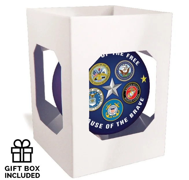 Military Branches Emblem Collectible Ornament