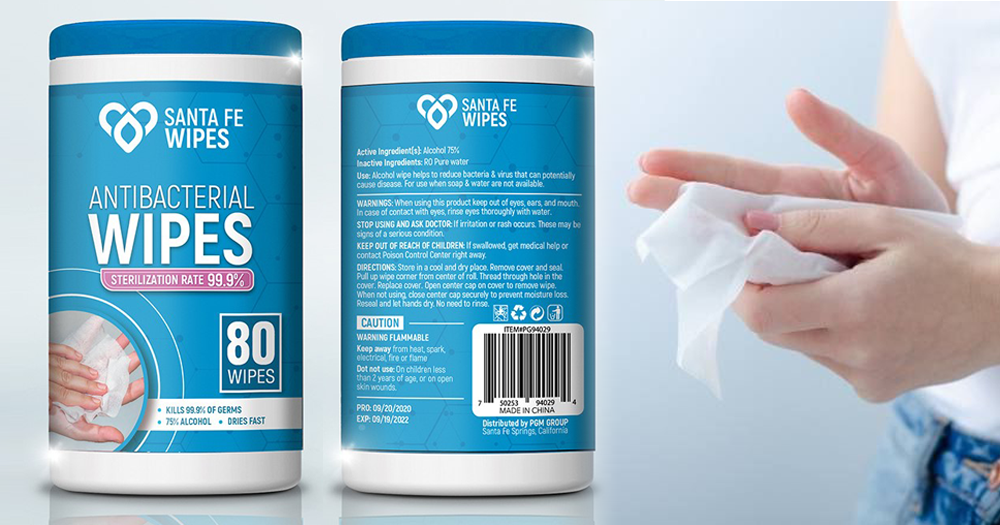Antibacterial Wipes