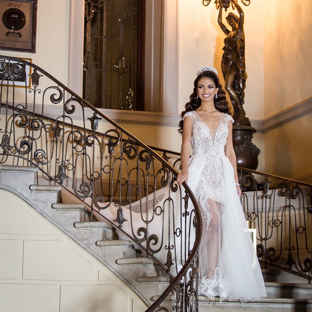 Real Oheka Castle Bride