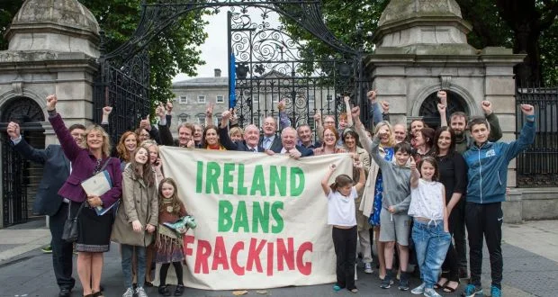#ClimatePride Ireland bans fracking and it's making history