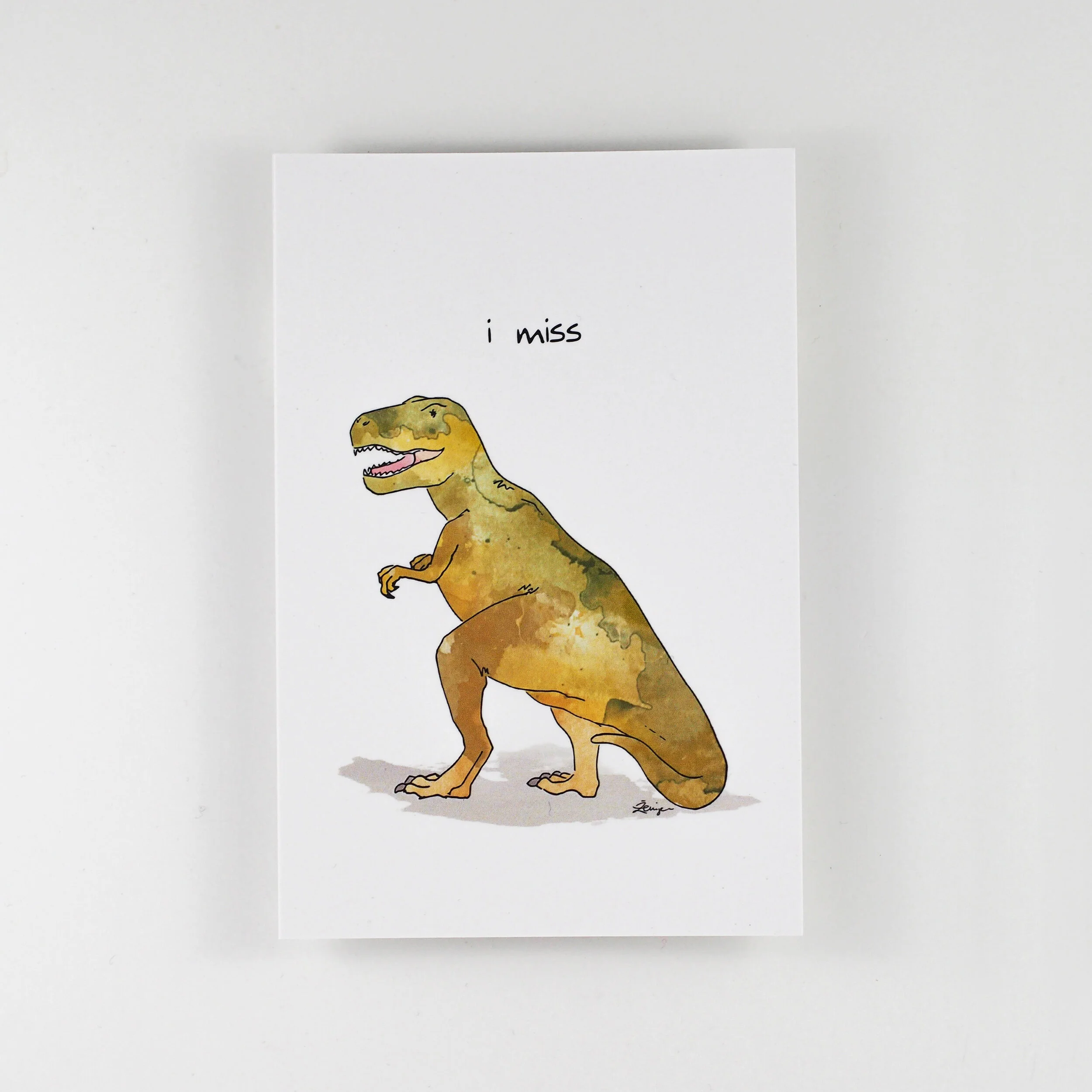 T-rex Postcard