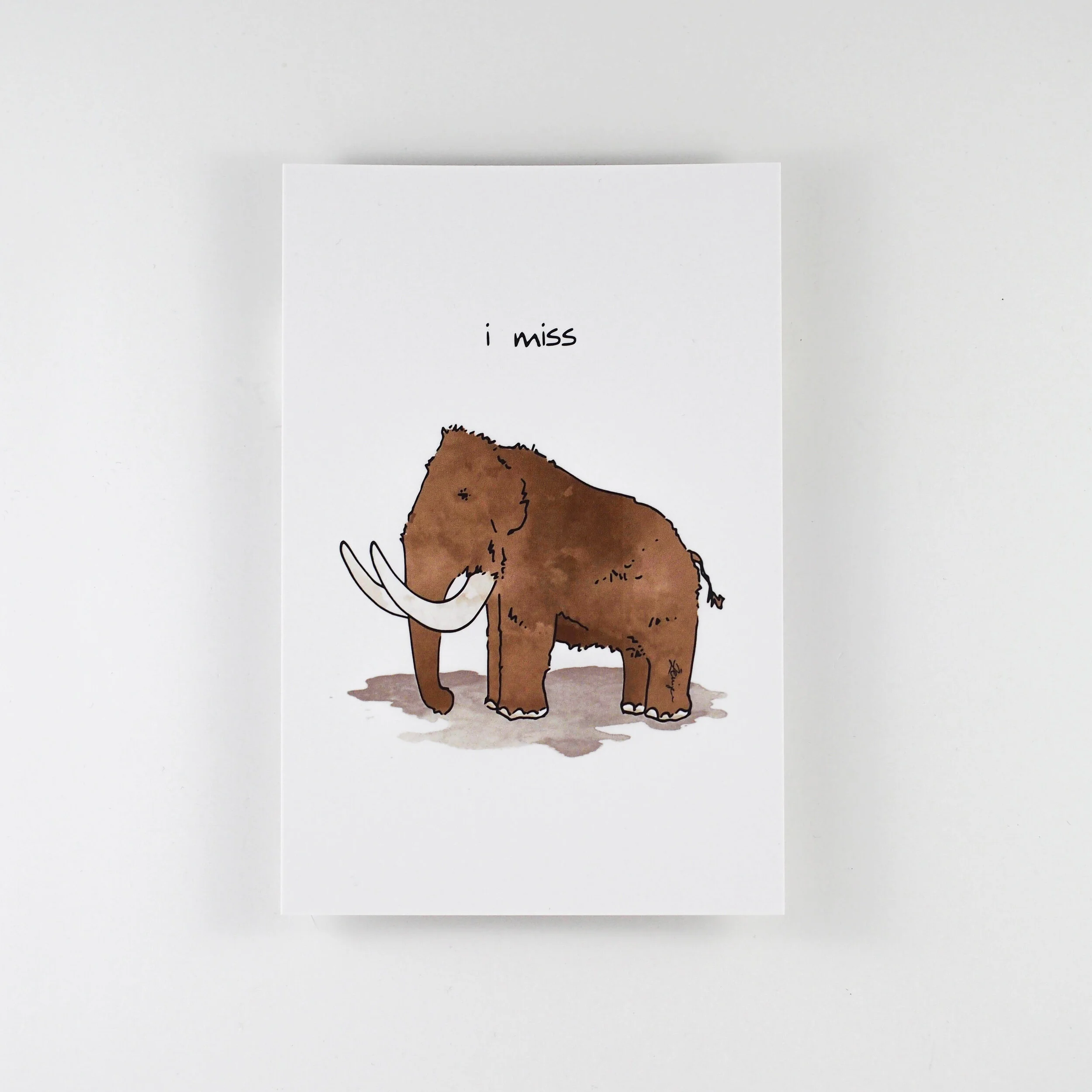 Mammoth Postcard