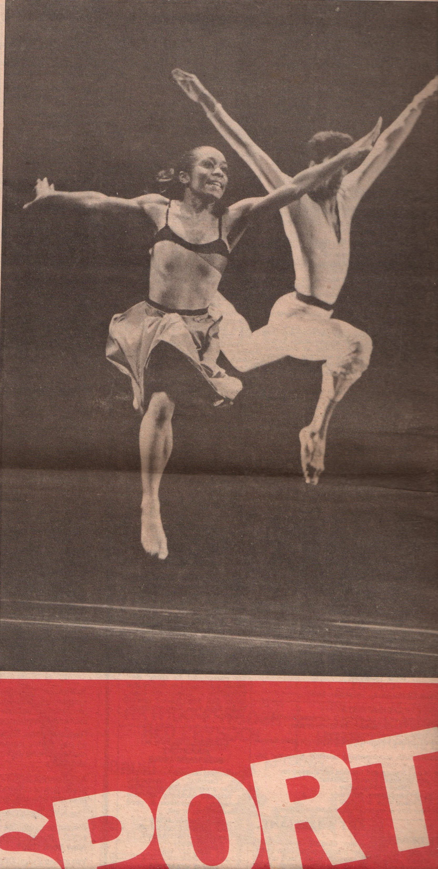 "Dancer as Athlete," The City Sun