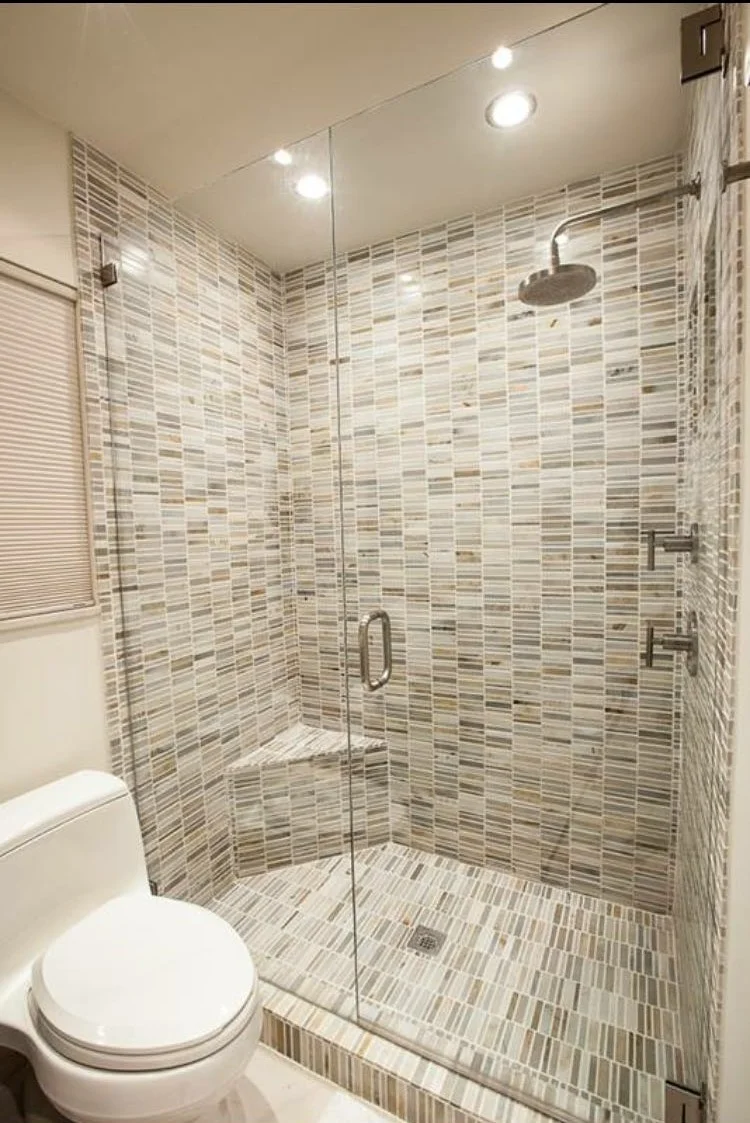 Glass Enclosure and Tile Work