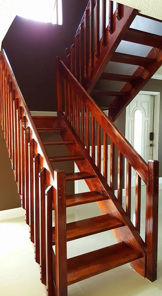 Refinished Stairs