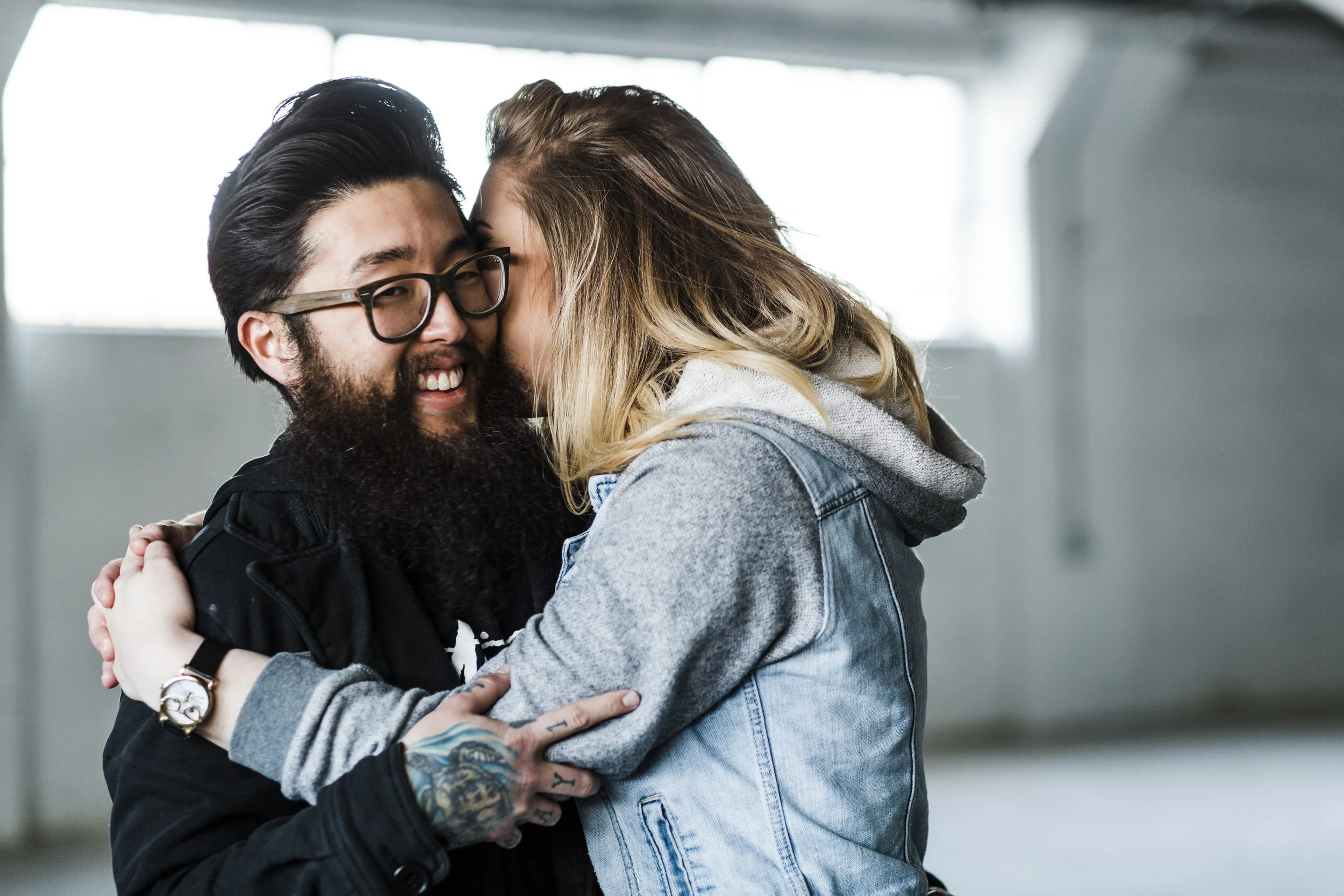 knoxville offbeat wedding photographers downtown knoxville fireproof storage and van building