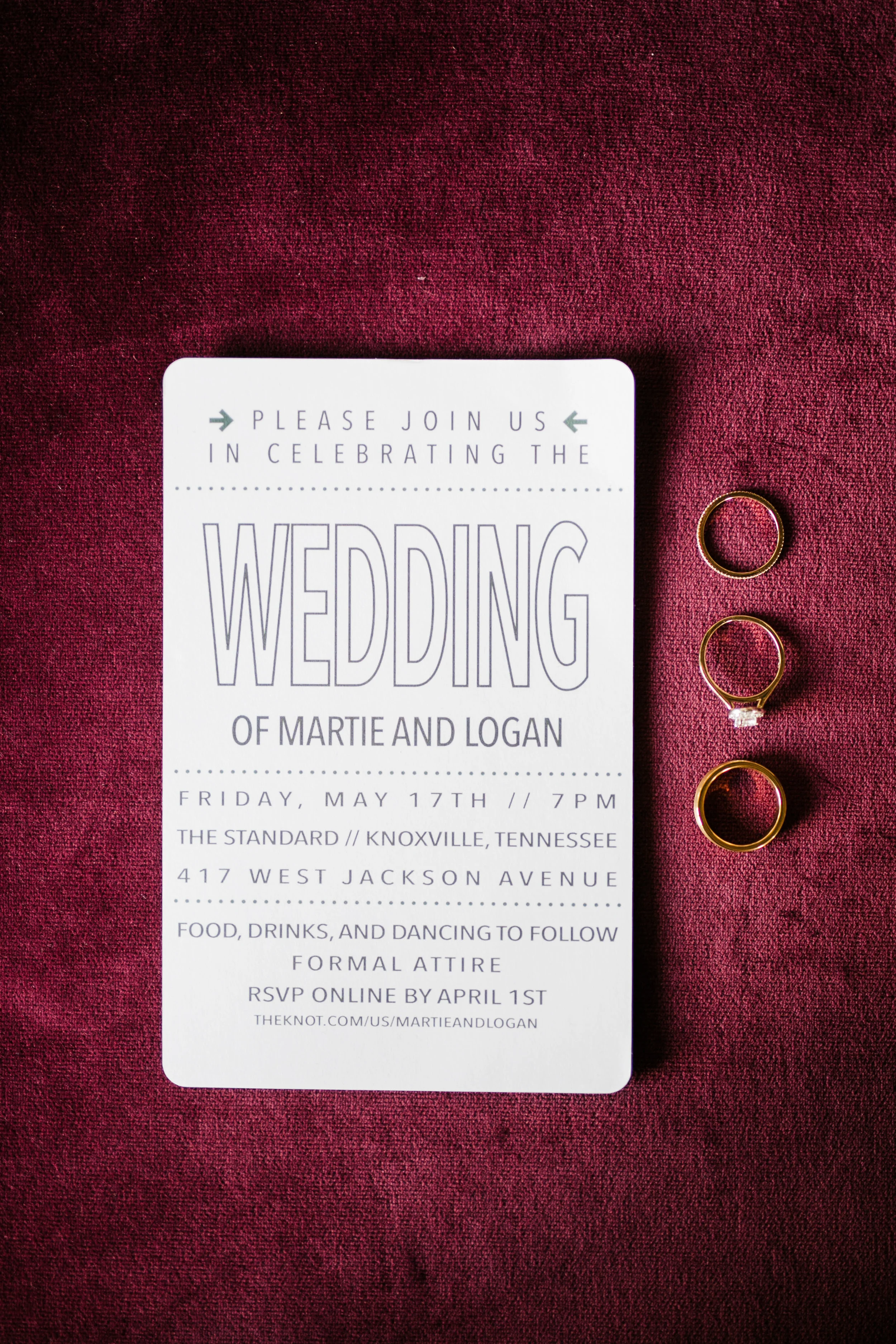 vista print modern invite