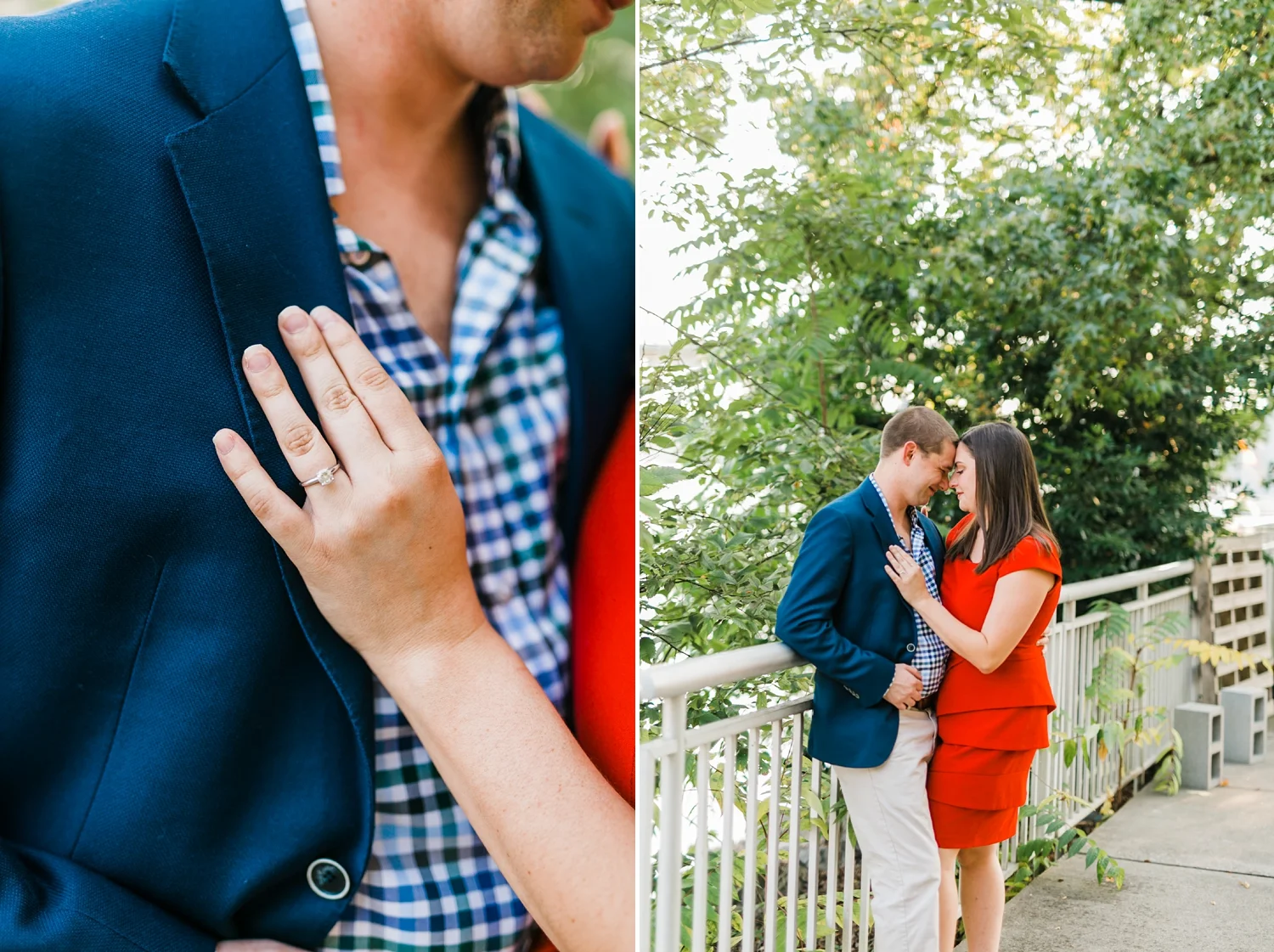 tn river couple engagement photos