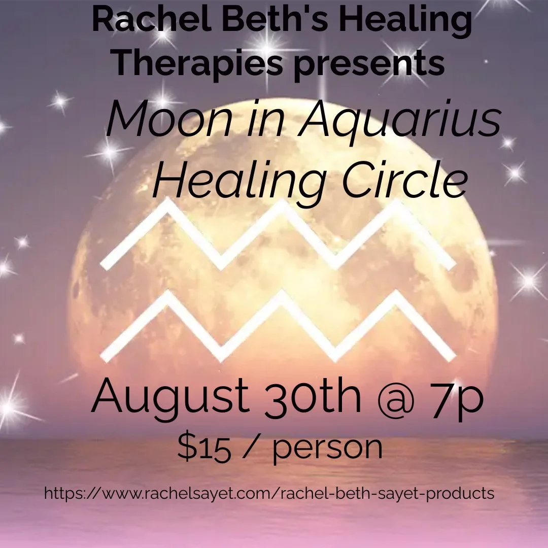Moon in Aquarius Healing Circle