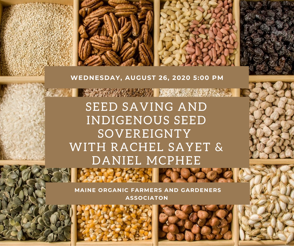 Seed Saving and Indigenous Seed Sovereignty