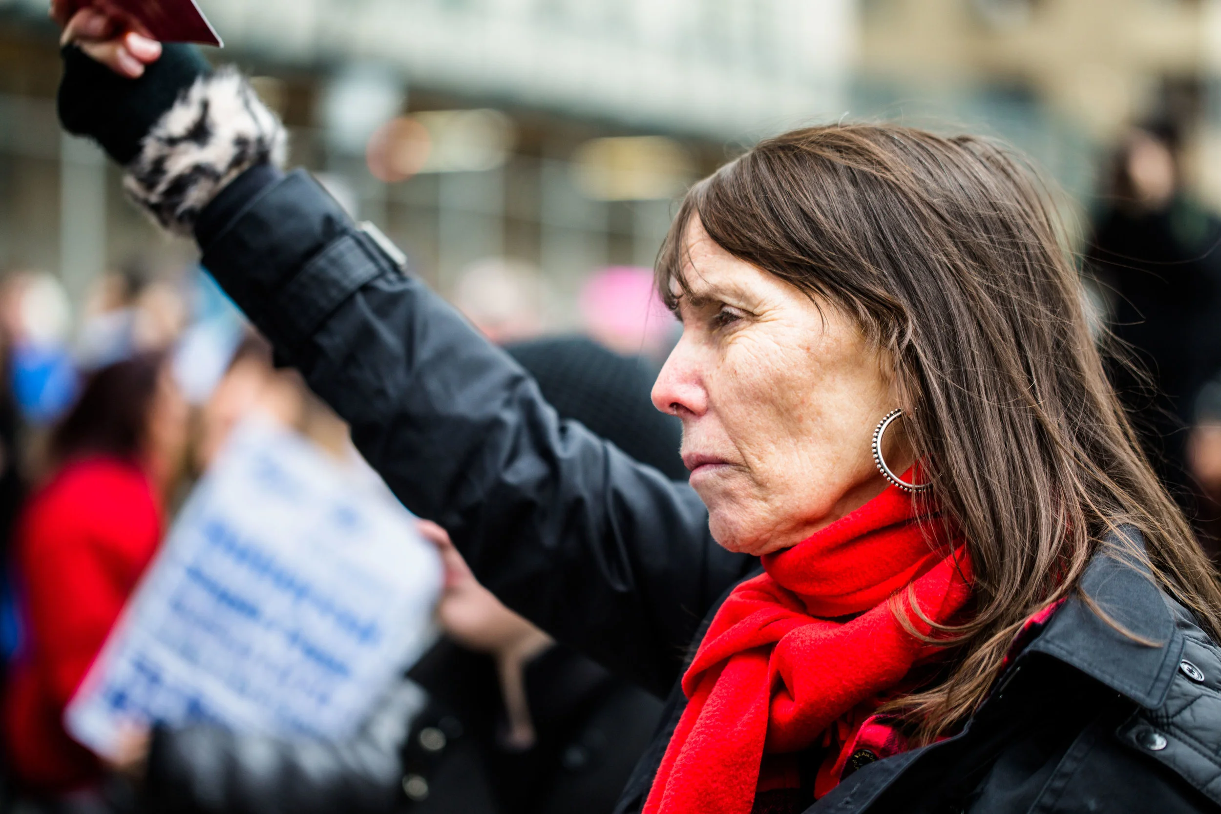 Resistance Protest Rall Refugee No Ban No Wall resist 45 trump president white house DC government politics candid nonprofit Rogue Photo photography street photography
