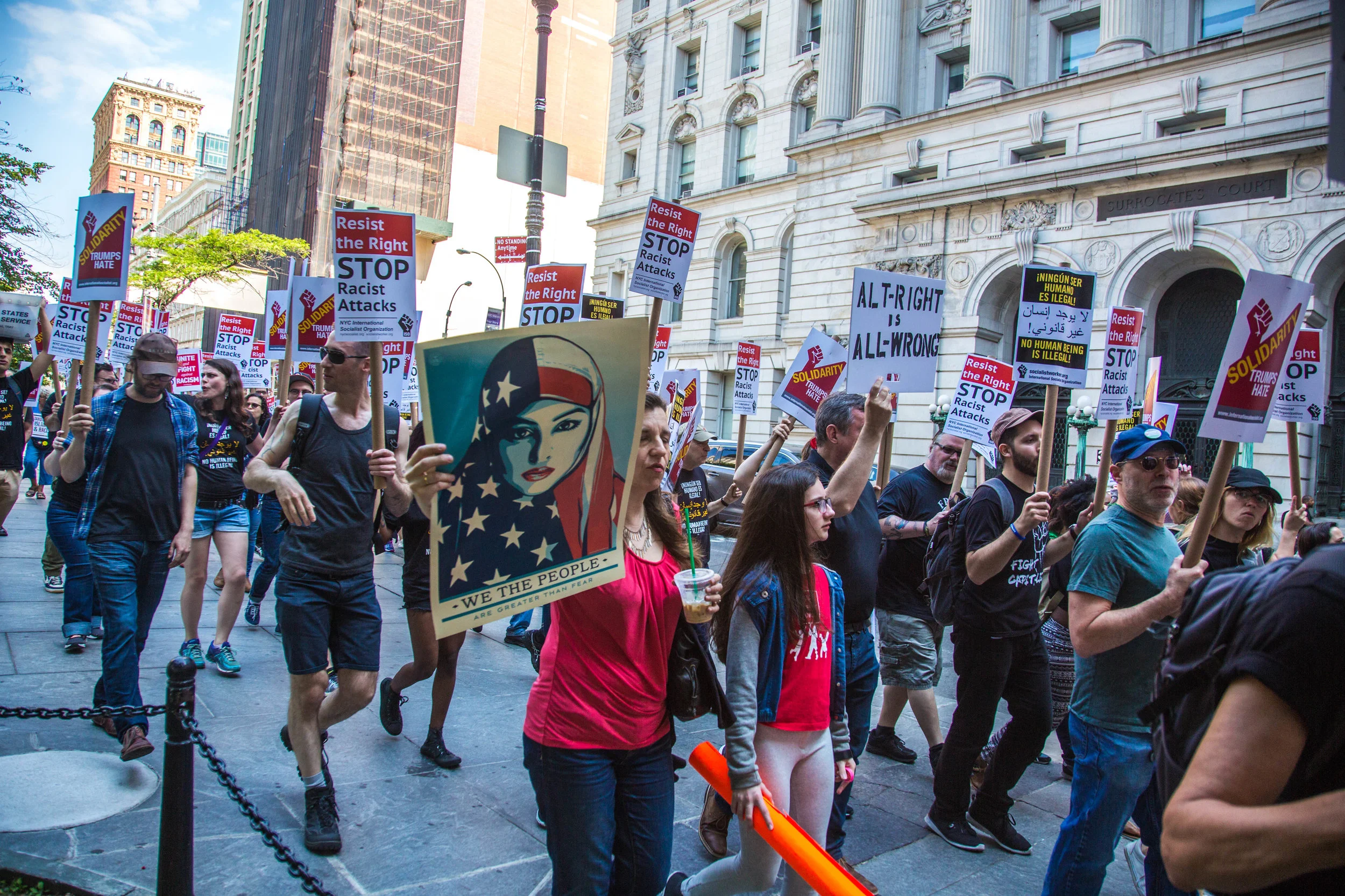 Resistance Protest Rall Refugee No Ban No Wall resist 45 trump president white house DC government politics candid nonprofit Rogue Photo photography street photography