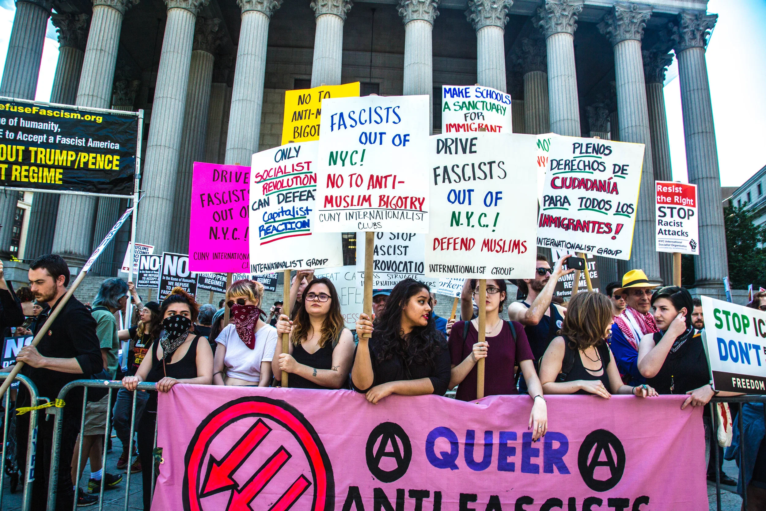 Resistance Protest Rall Refugee No Ban No Wall resist 45 trump president white house DC government politics candid nonprofit Rogue Photo photography street photography