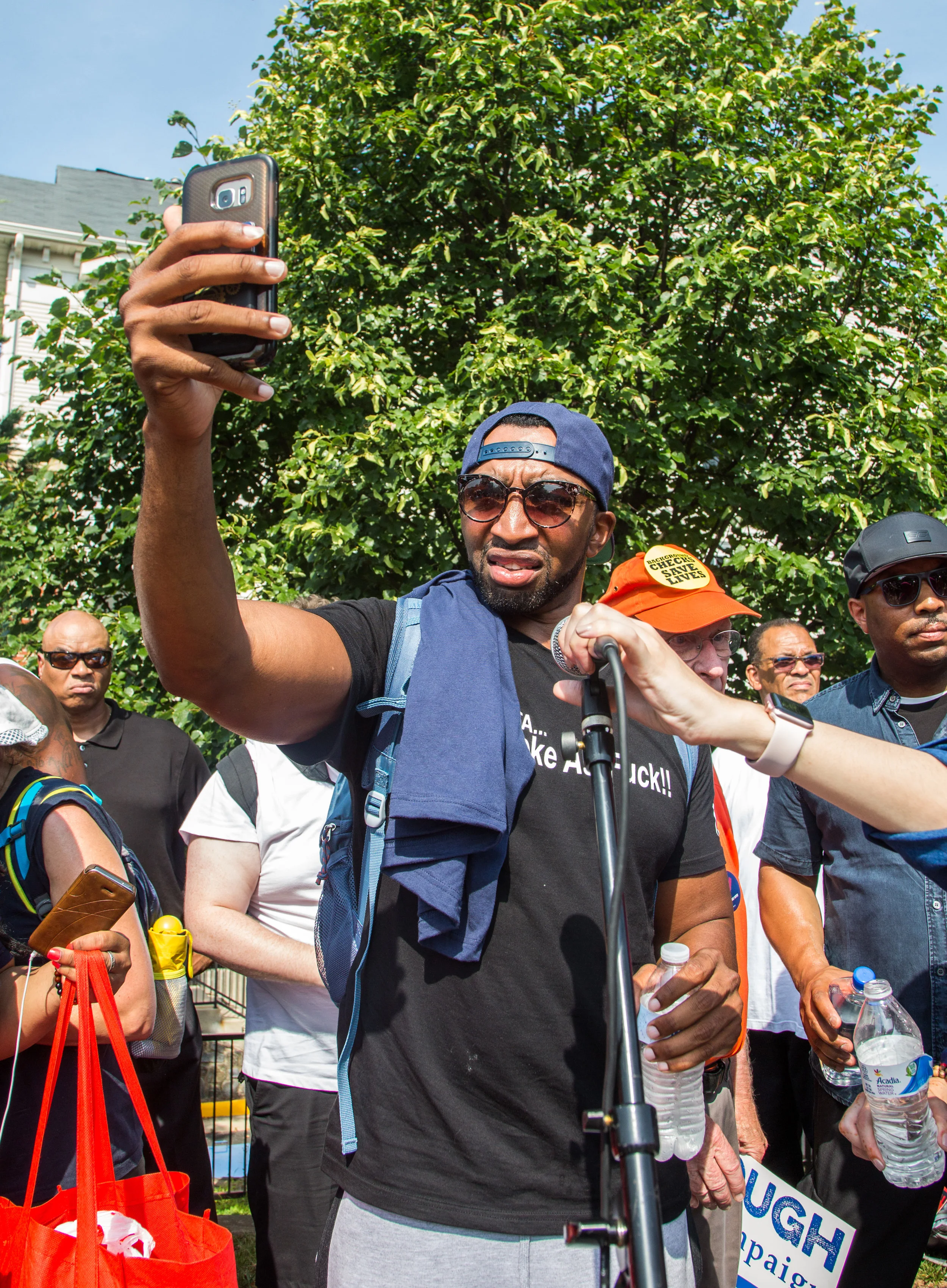 Linda Sarsour & Tamika Mallory in the Monsoon