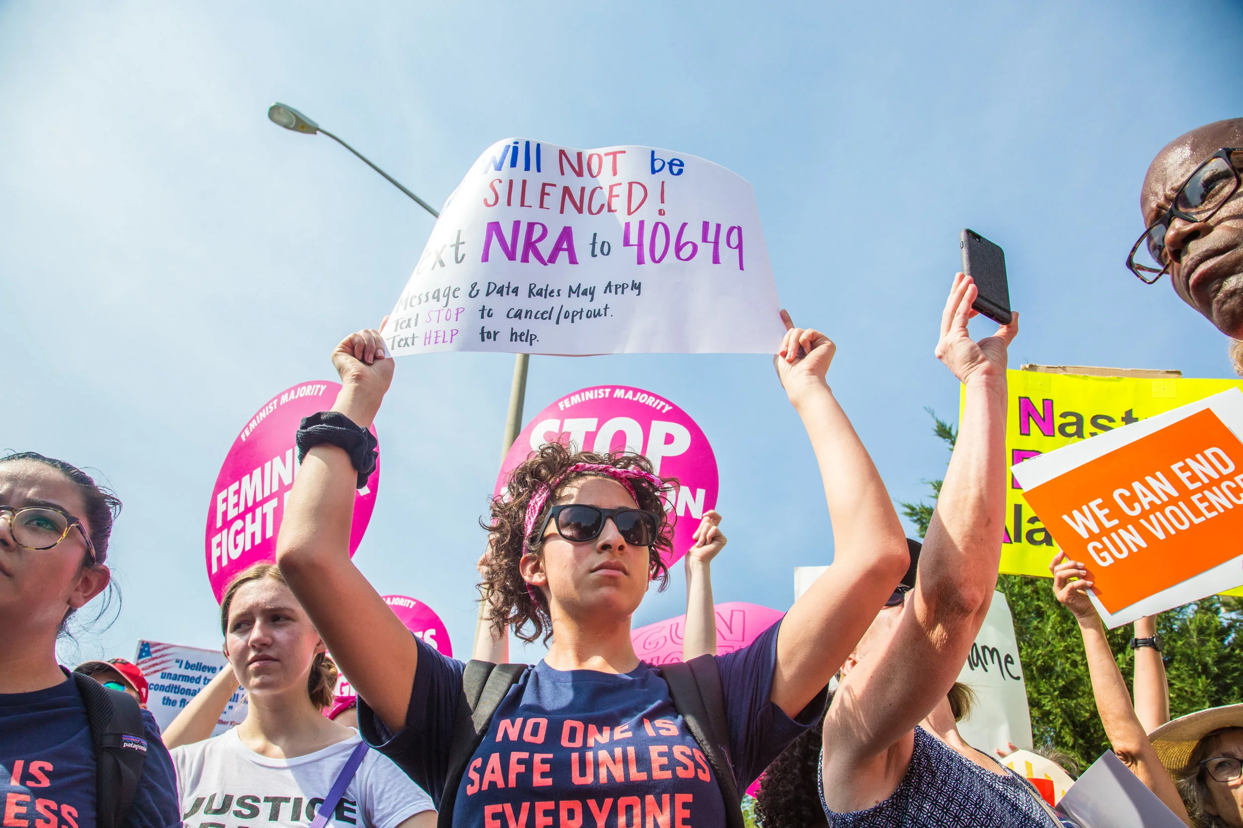Women's March NRA2DOJ Protest Signs