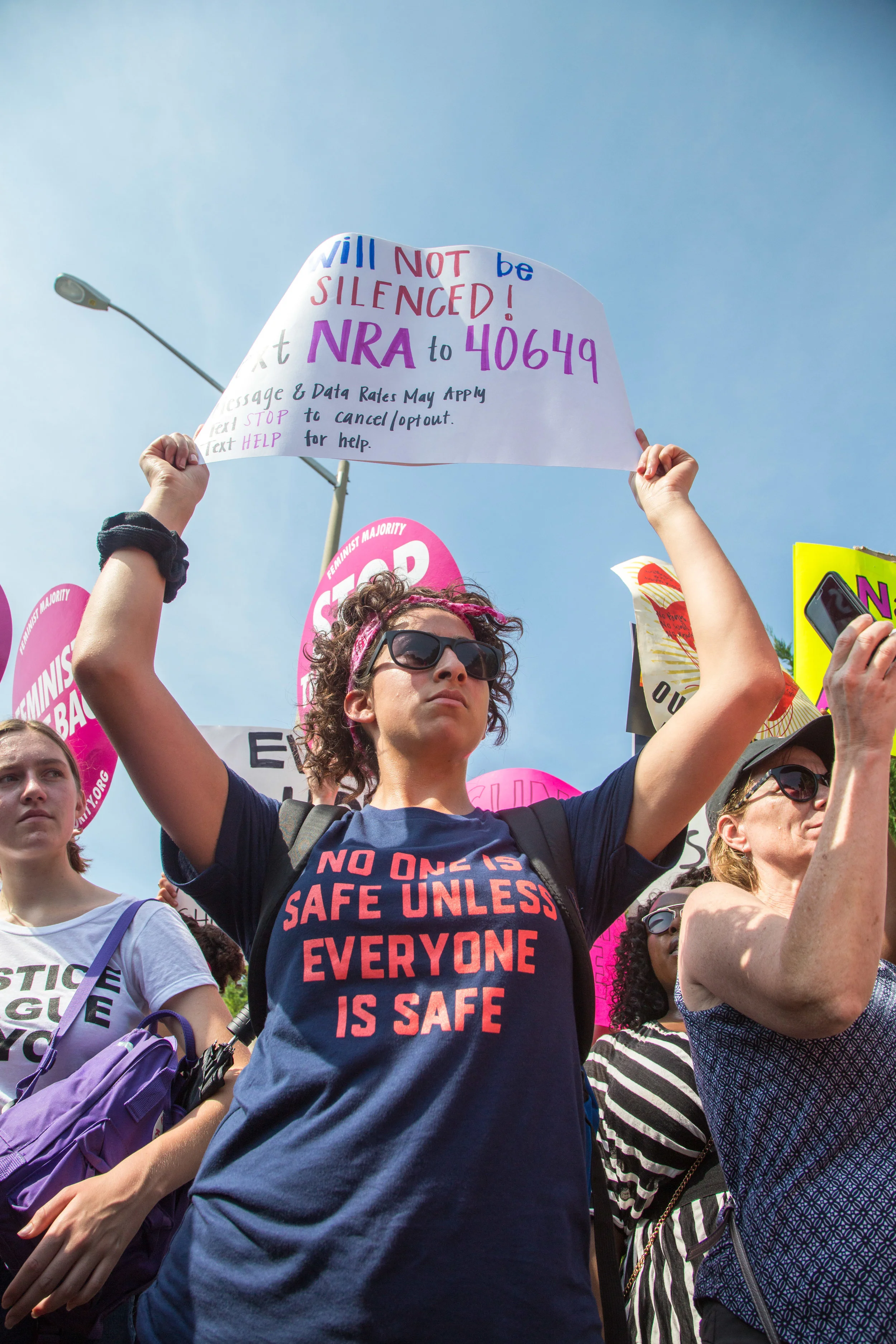 Women's March NRA2DOJ Protest Signs