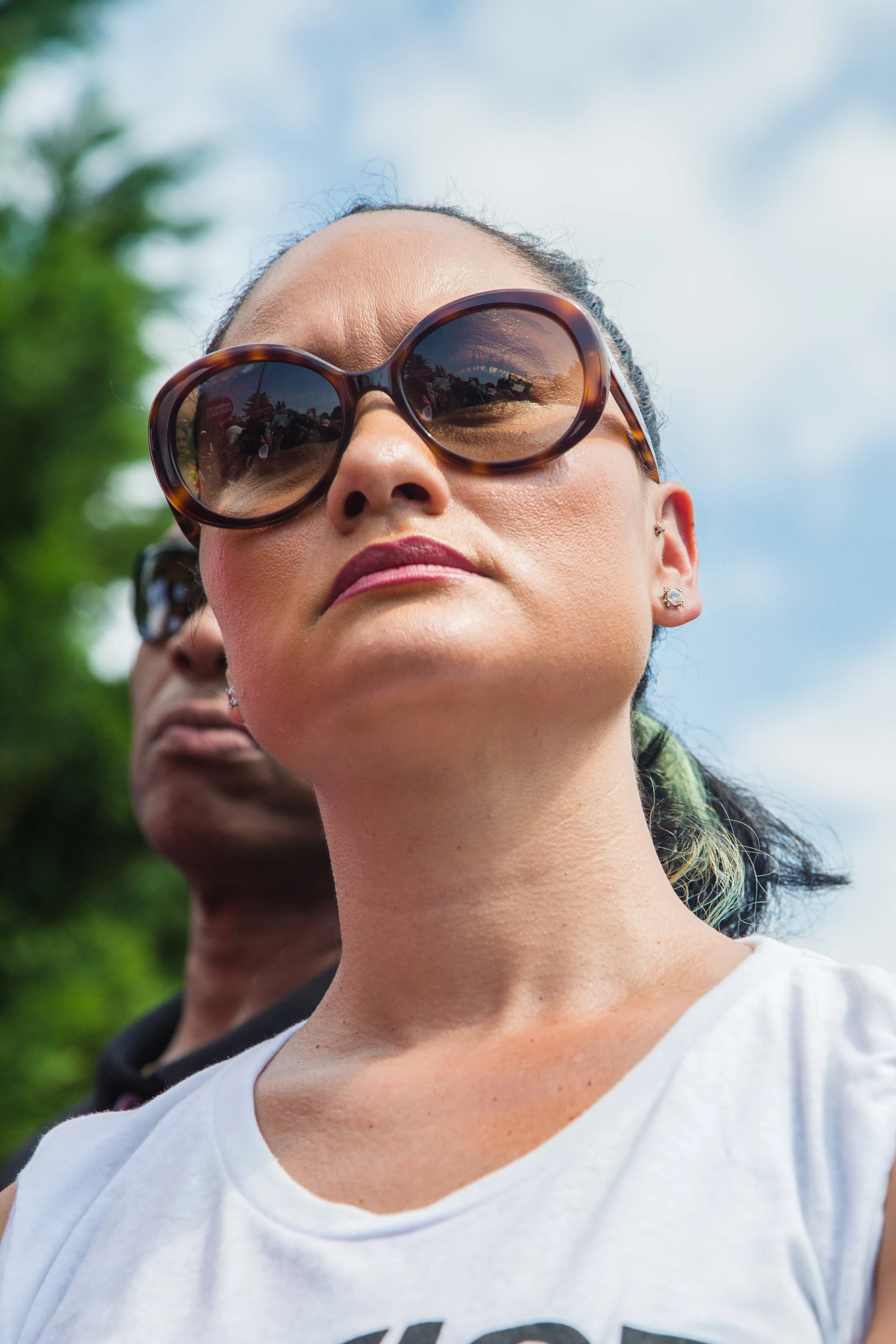 Linda Sarsour & Tamika Mallory in the Monsoon