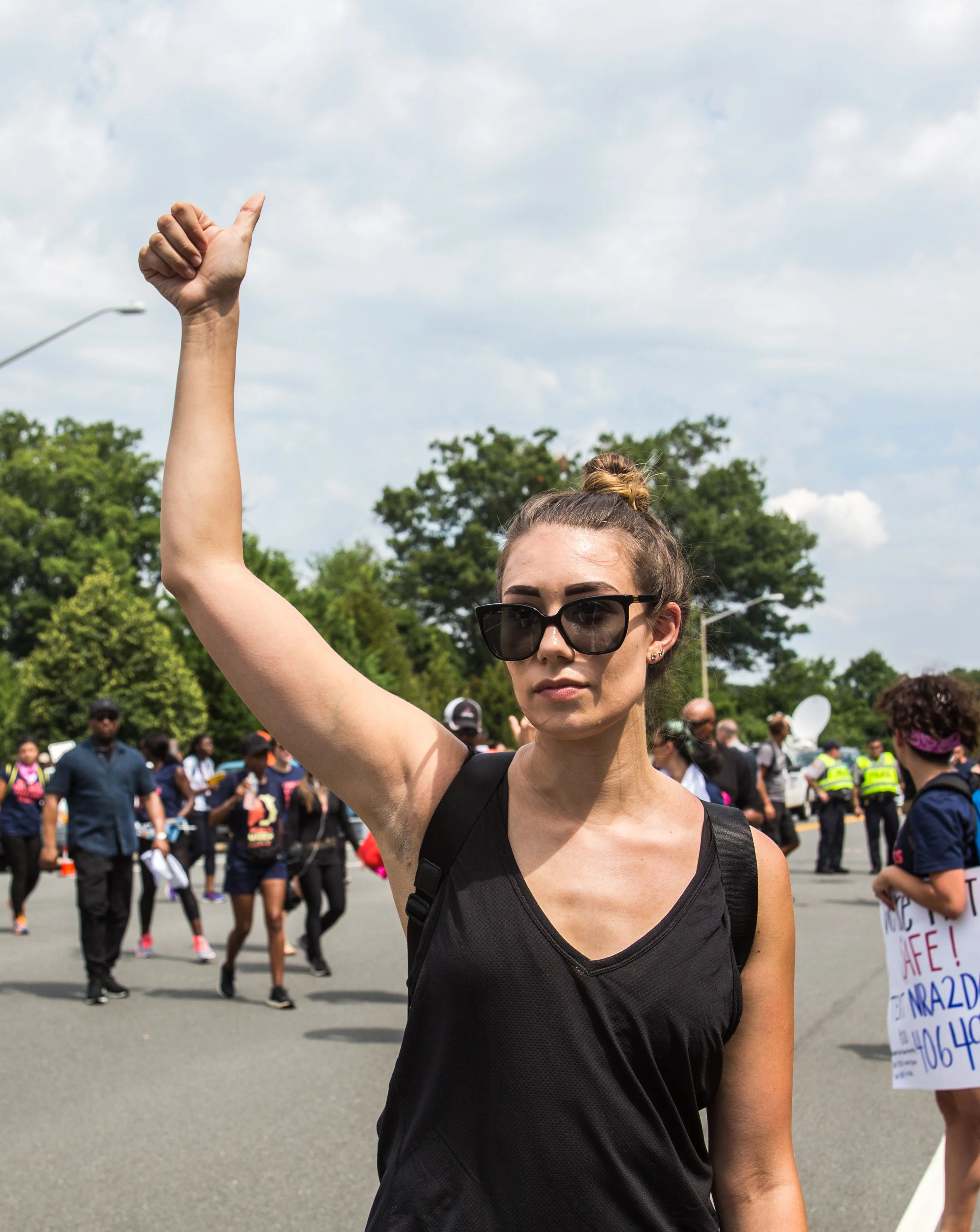 Linda Sarsour & Tamika Mallory in the Monsoon